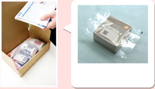 ご注文の商品を確実に梱包