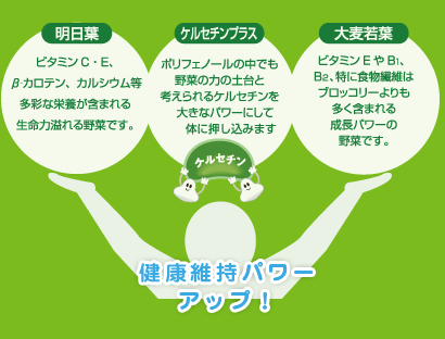 健康維持パワーアップ！