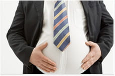 お腹周りのサイズも健康診断でのチェック項目。