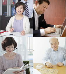 趣味や仕事を意欲的に頑張りたい方、そして年を重ねてもハッキリとしていたい方をサポートします。