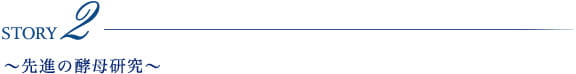 Story2 ～先進の酵母研究～