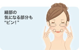 細部の気になる部分も”ピン！”