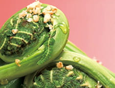 養生食として長い間、珍重されてきたごまの料理。