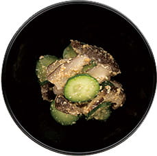 しいたけときゅうりのあいまぜ