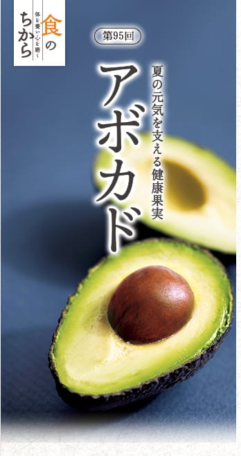 第95回 夏の元気を支える健康果実 アボカド