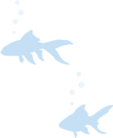 びいどろの魚おどろきぬけさの秋