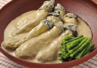 秋ナスの利休煮の写真。