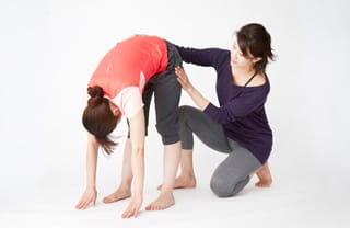 体の裏側をチェック