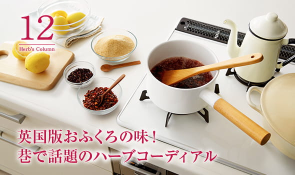 12 英国版おふくろの味！巷で話題のハーブコーディアル