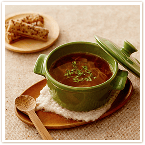 ハーブオニオンスープ