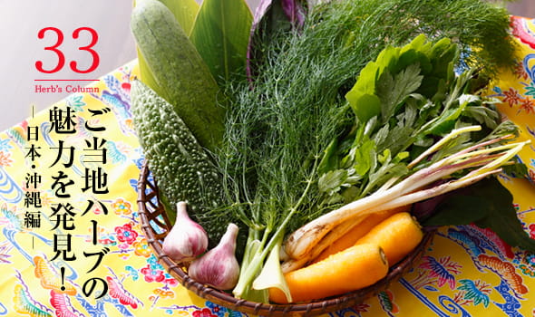 33 ご当地ハーブの魅力を発見！ 日本・沖縄編