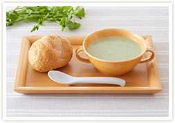 「七草のあったかポタージュ」のイメージ写真