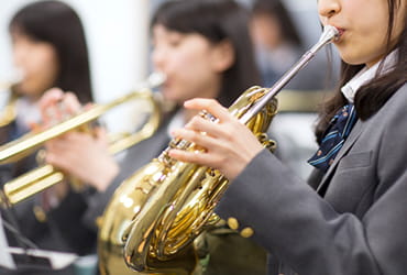 「全日本吹奏楽コンクール」の練習風景