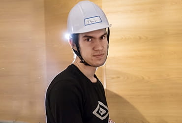 フランス生まれのラリドンさんの写真