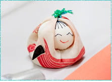 「お客様の喜ぶ顔を思い起こさせてくれるお手玉」