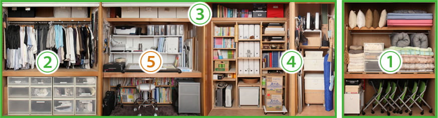 押し入れの写真